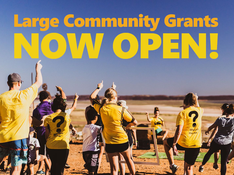 Large Community Grants applications open City of Karratha